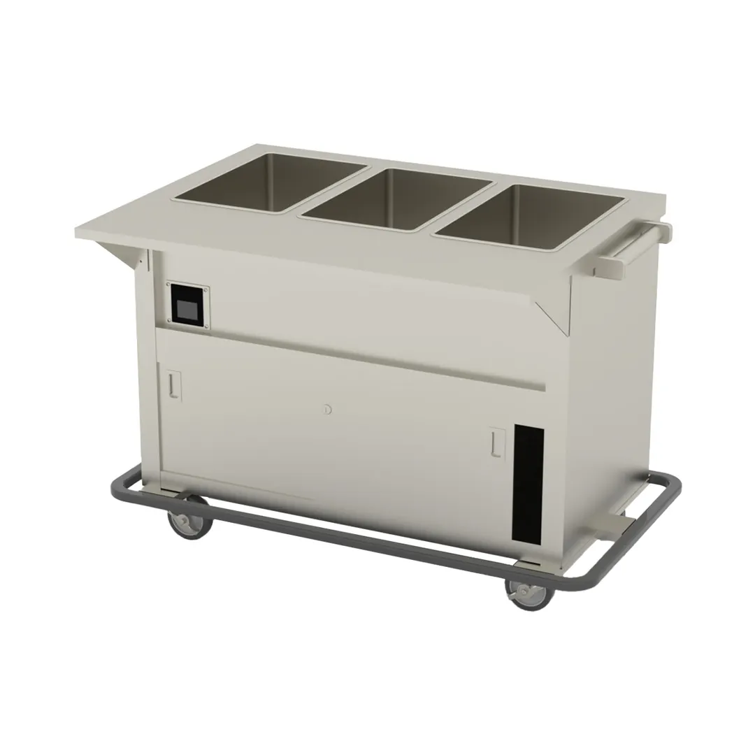 Duke EPW-3-CBSS 46" Thurmaduke™ Ganged Waterless Well Steamtable