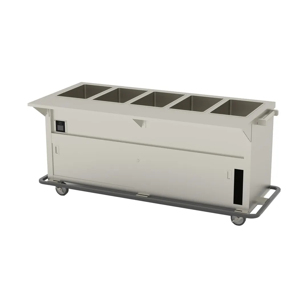 Duke EPW-5-CBSS 74" Thurmaduke™ Ganged Waterless Well Steamtable