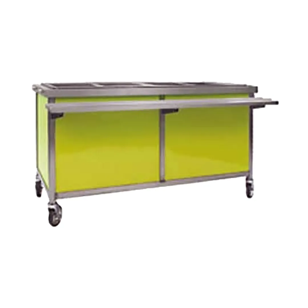 Eagle Group DCS5-HFU-C-3 78" Director'S Choice® Mobile Hot Food Table, (5) Pan Capacity