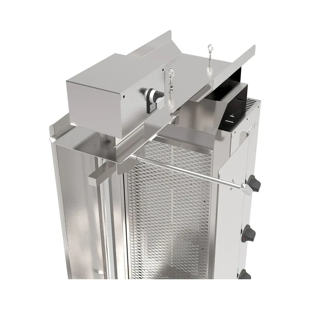 Inoksan PDG104MN 45" Gas Doner Kebab / Gyro Machine / Vertical Broiler, 165 Lbs