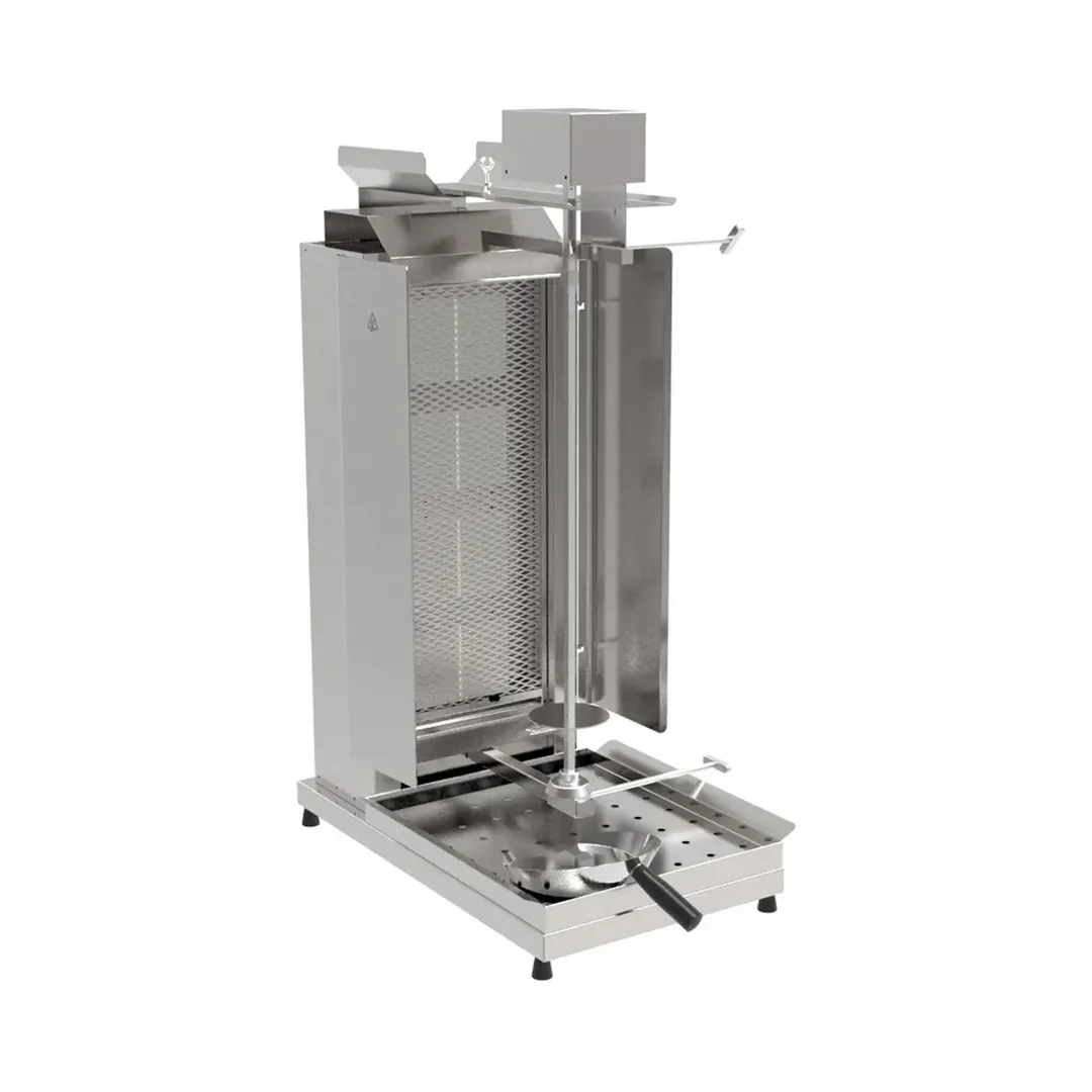 Inoksan PDG104MN 45" Gas Doner Kebab / Gyro Machine / Vertical Broiler, 165 Lbs