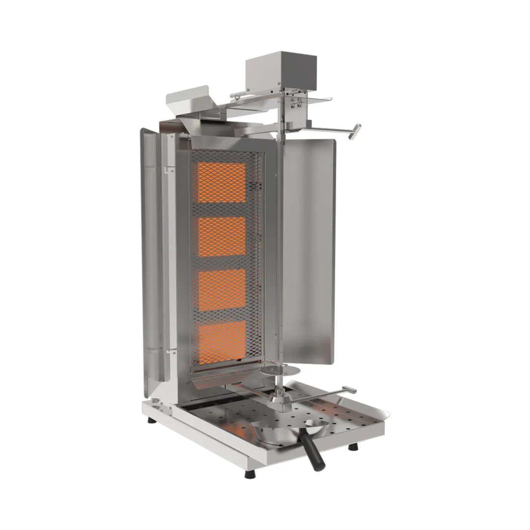 Inoksan PDG104MN 45" Gas Doner Kebab / Gyro Machine / Vertical Broiler, 165 Lbs