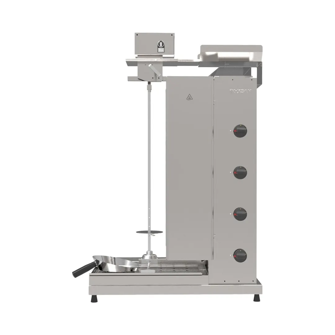 Inoksan PDG104MN 45" Gas Doner Kebab / Gyro Machine / Vertical Broiler, 165 Lbs