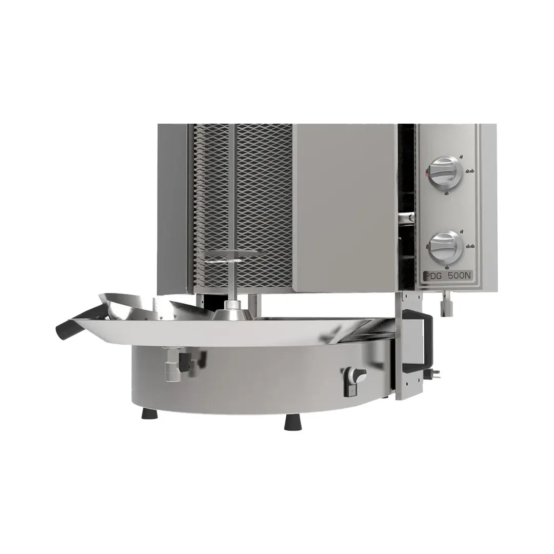 Inoksan PDG500NM Gas Doner Kebab Machine / Vertical Broiler w/ w/ Wire Mesh, 198 Lbs, 78.000 BTU