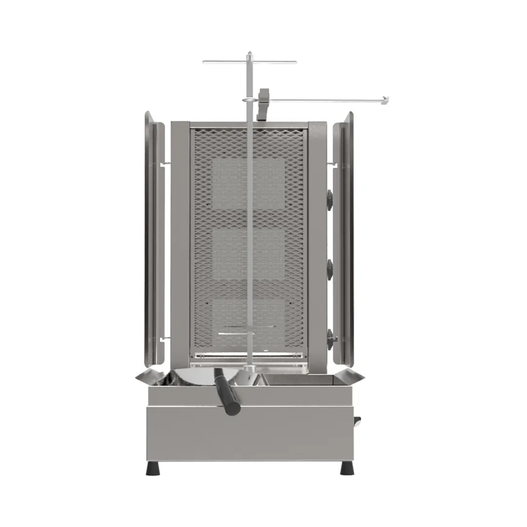 Inoksan PDG113MN 36" Gas Doner Kebab/Gyro Machine, 132 Lbs, (3) Double Burners, 30.700 BTU