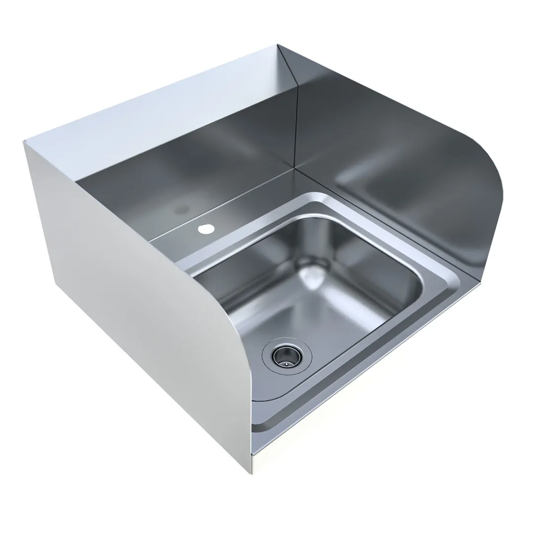 BK Resources BKHS-D-1410-1-SS 17" Hand Sink