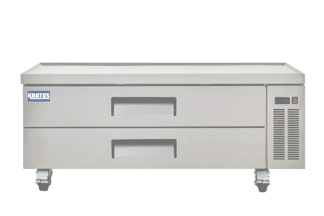 Hubert 144980 60" 2 Drawers Refrigerated Chef Base, Marine Edge, 12.7 cu. ft., 115V