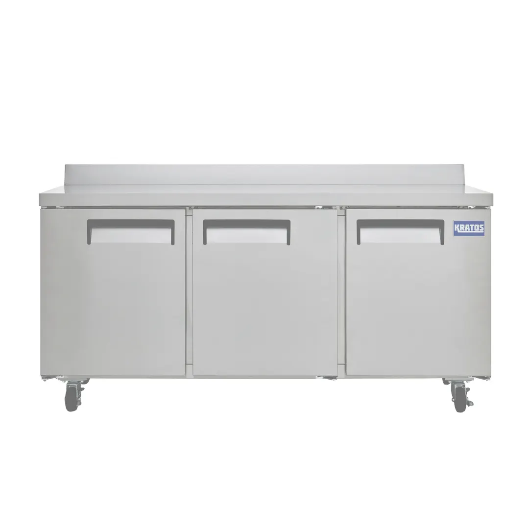 Hubert 24485 72" WorkTop Refrigerator, 17 cu. ft.