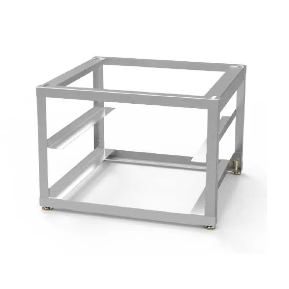 Moyer Diebel 17RS Rack Stand, 17"H, (2) Open Glass Rack Shelves Underneath
