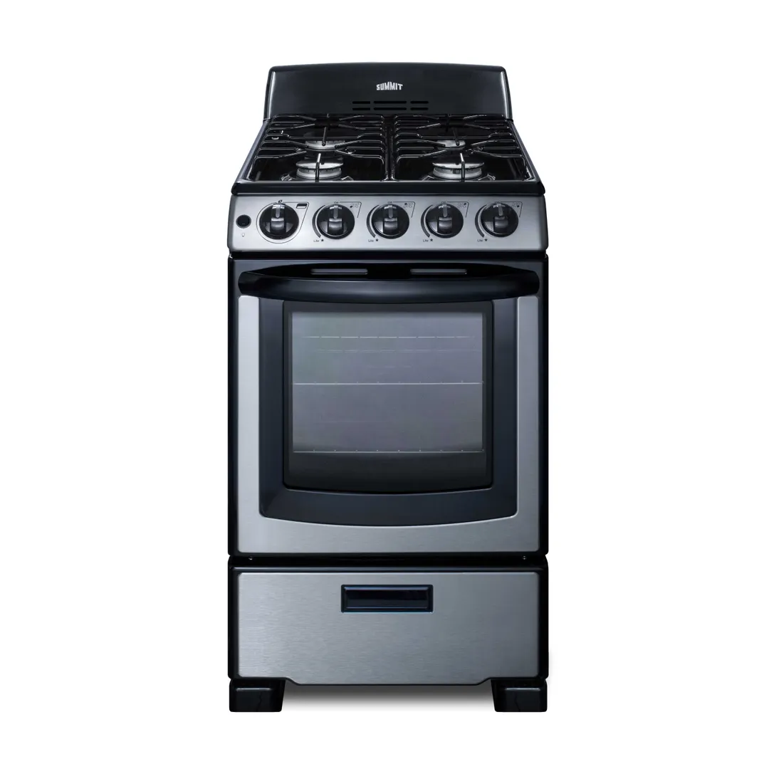 Summit PRO201SS Gas Range