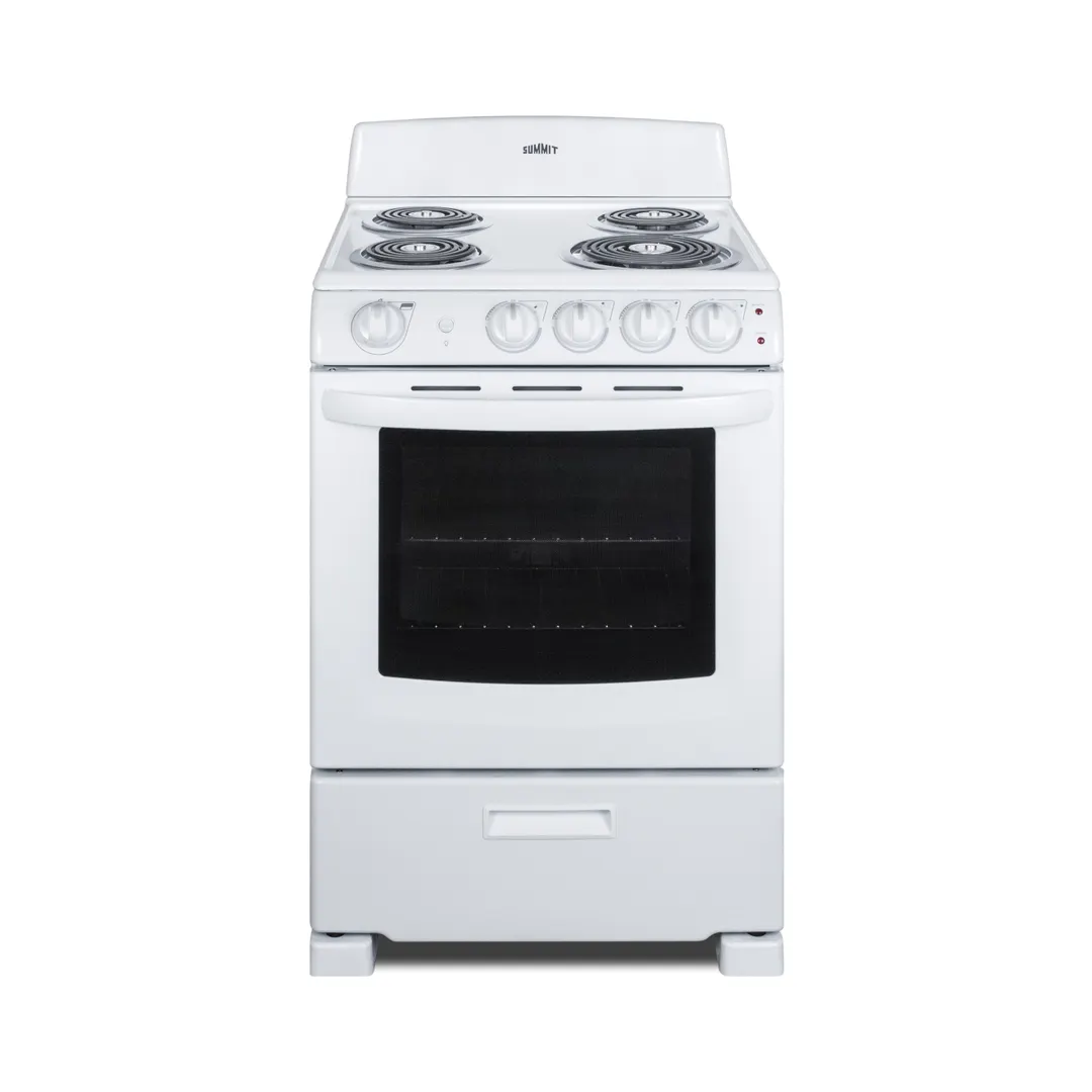 Summit RE2411W Electric Range