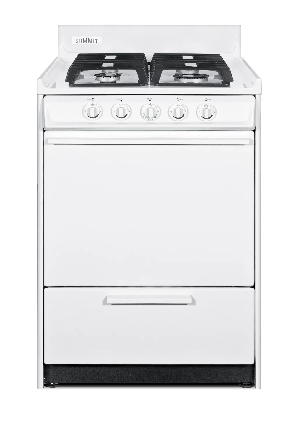 Summit WTM6107IS Gas Range, 20" W X 24"D, 2.92 Cu.Ft. Oven Capacity, Backguard