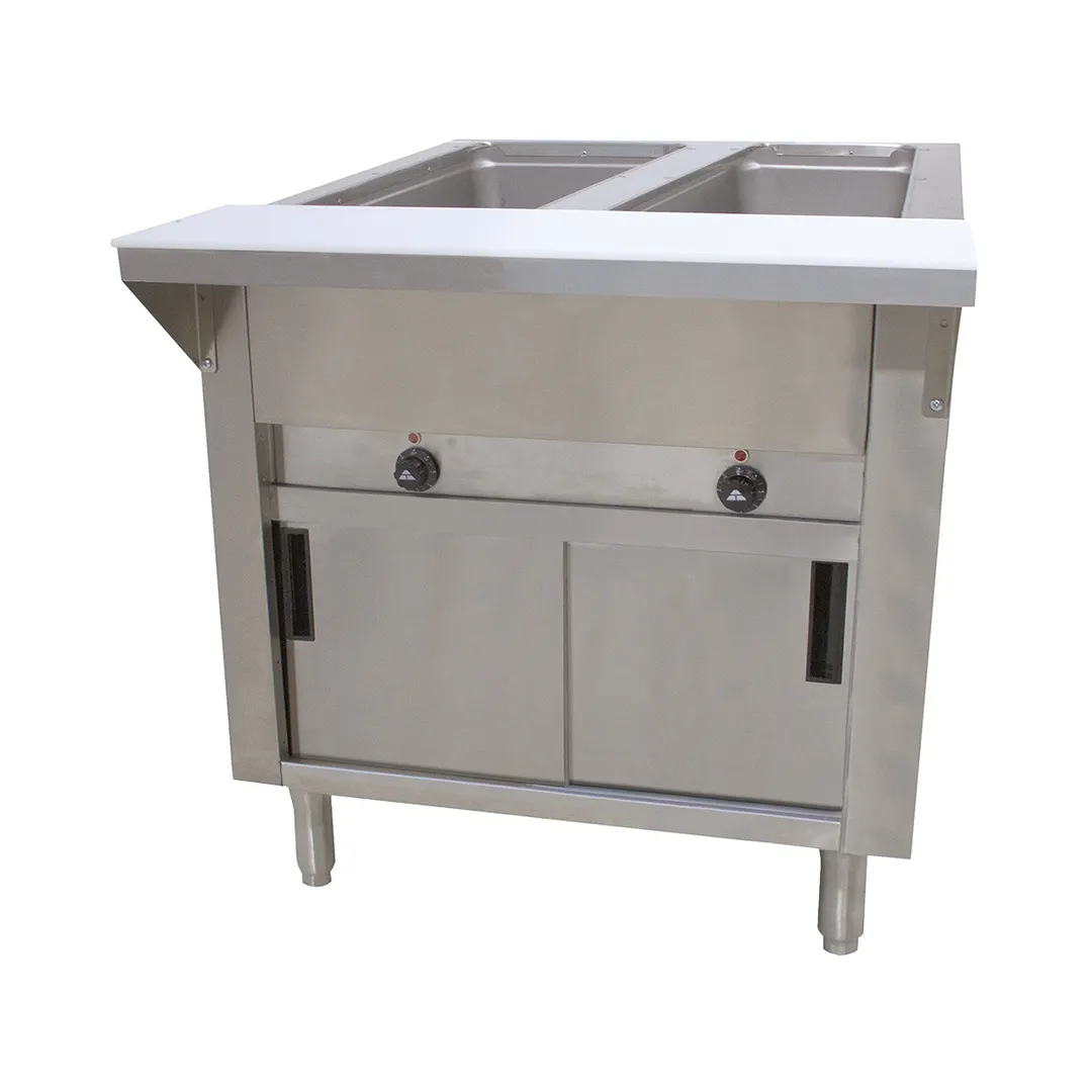 Advance Tabco HF-2E-240-DR 31" Electric Hot Food Table, (2) Open Wells 