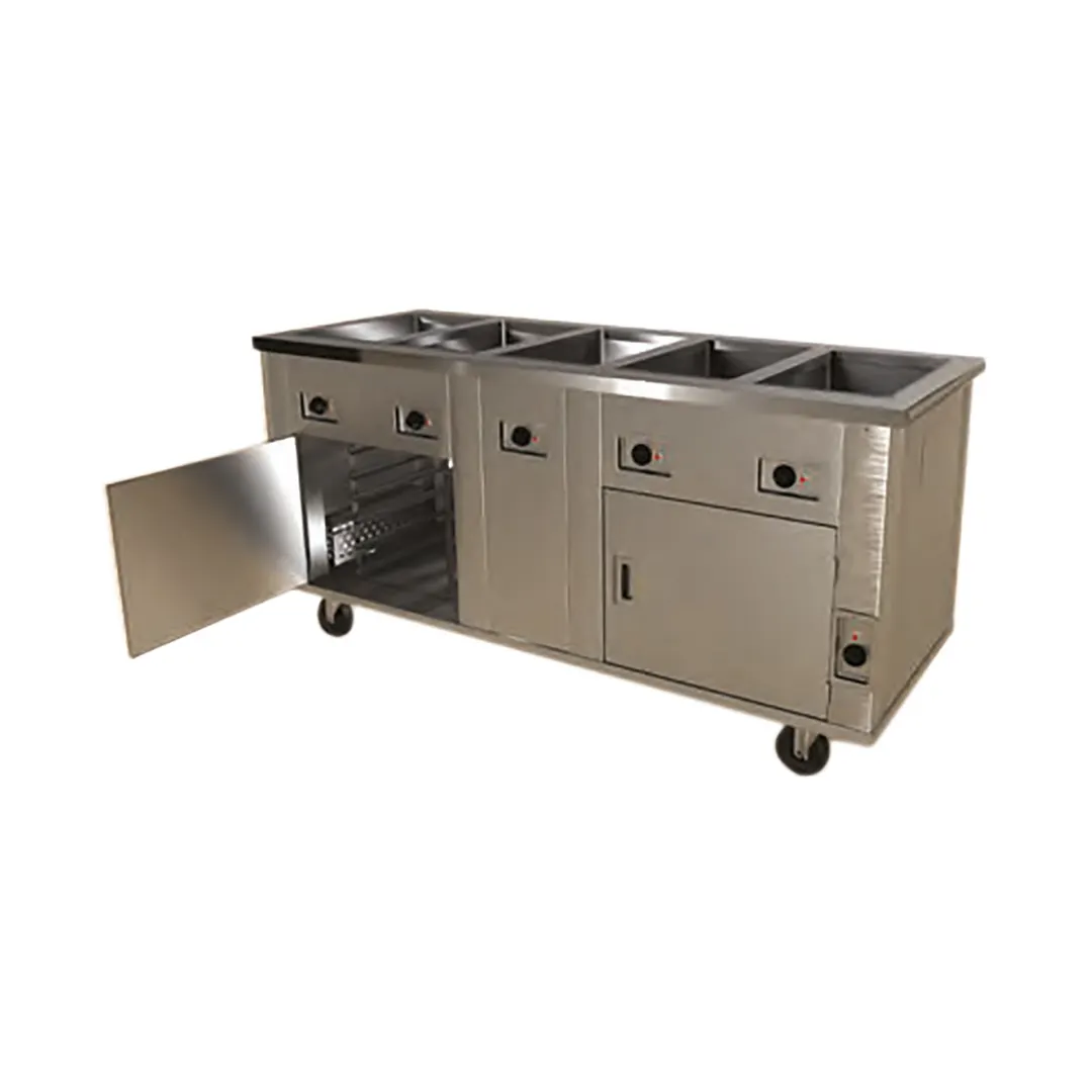 Dinex DXP6HFHIB 88" press™ Hot Food Serving Counter