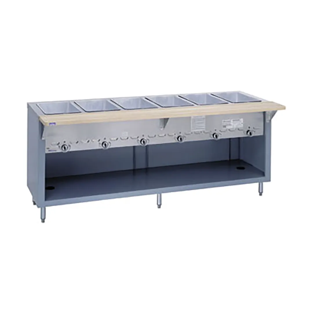 Duke G-3-CBPG Thurmaduke™ Steamtable Unit, Gas, 46"W X 25-1/2"D X 36"H