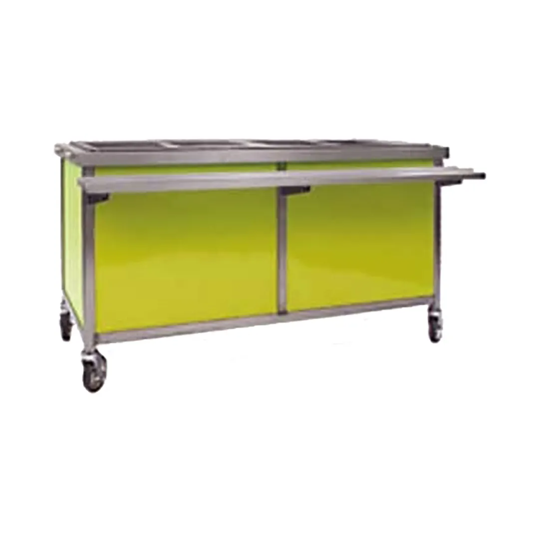Eagle Group DCS4-HFU-C 64" Director'S Choice® Mobile Hot Food Table, (4) Pan Capacity