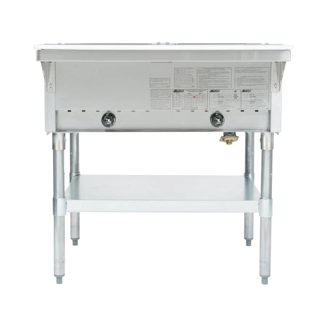Eagle Group HT2-NG 33" Gas Hot Food Serving Counter, (2) Pan Capacity