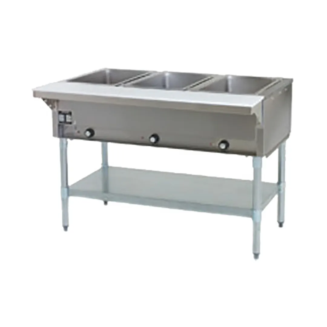 Eagle Group HT3-NG-3VP Gas Hot Food Serving Counter, (3) Pan Capacity