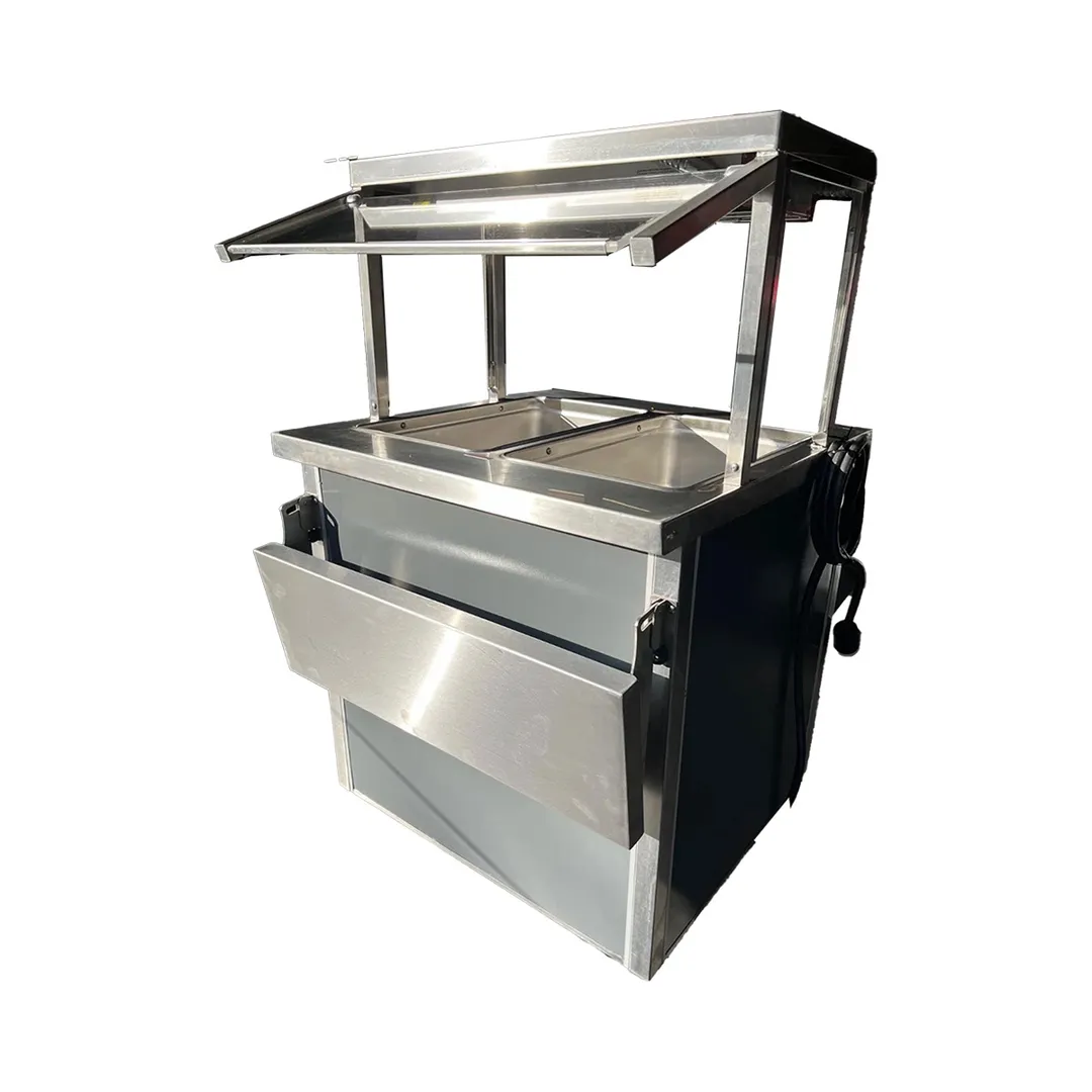 Randell RAN HTD-2 30" Electric Hot Food Table, (2) Hot Food Wells