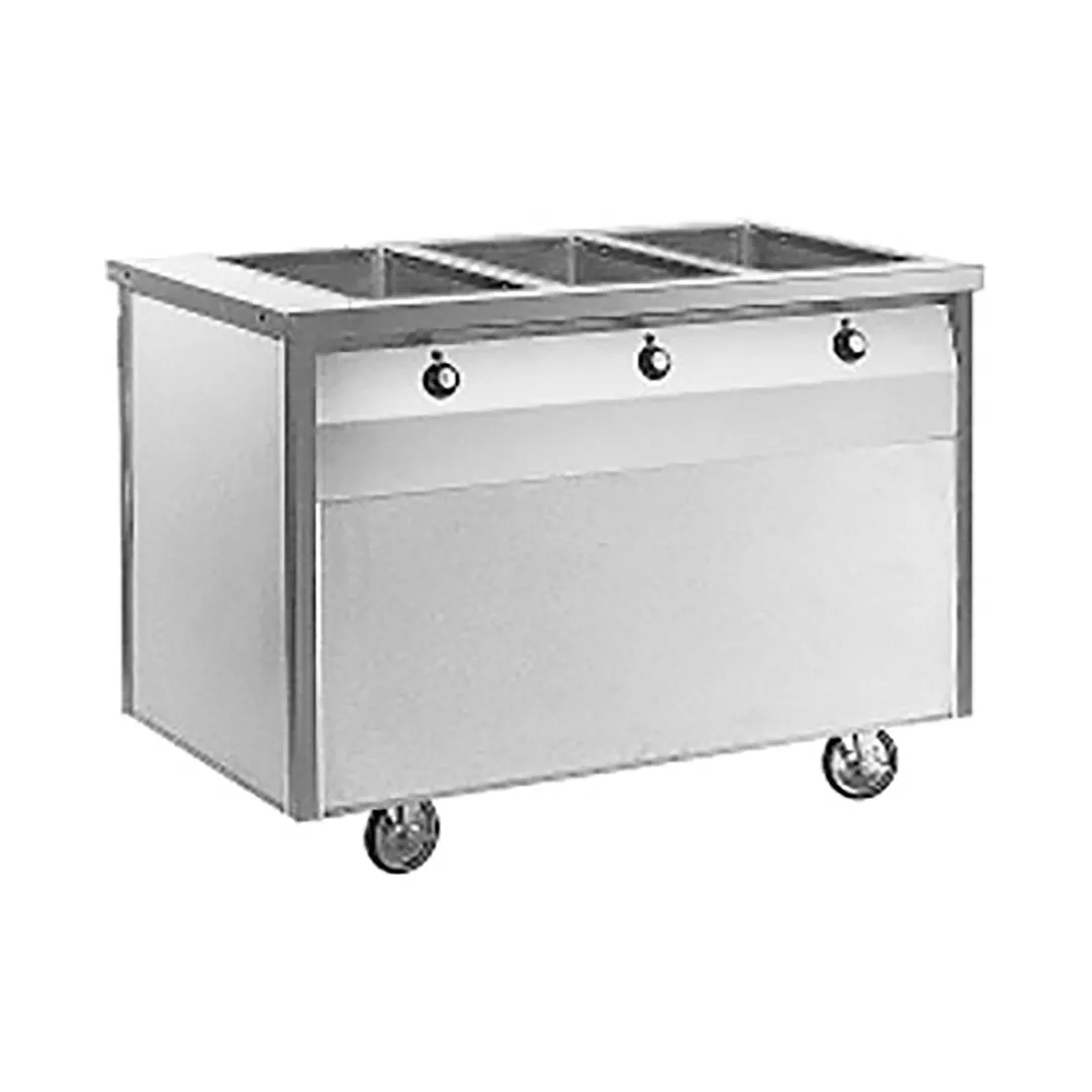 Randell RAN HTD-6 86" Electric Hot Food Table, (6) Hot Food Wells