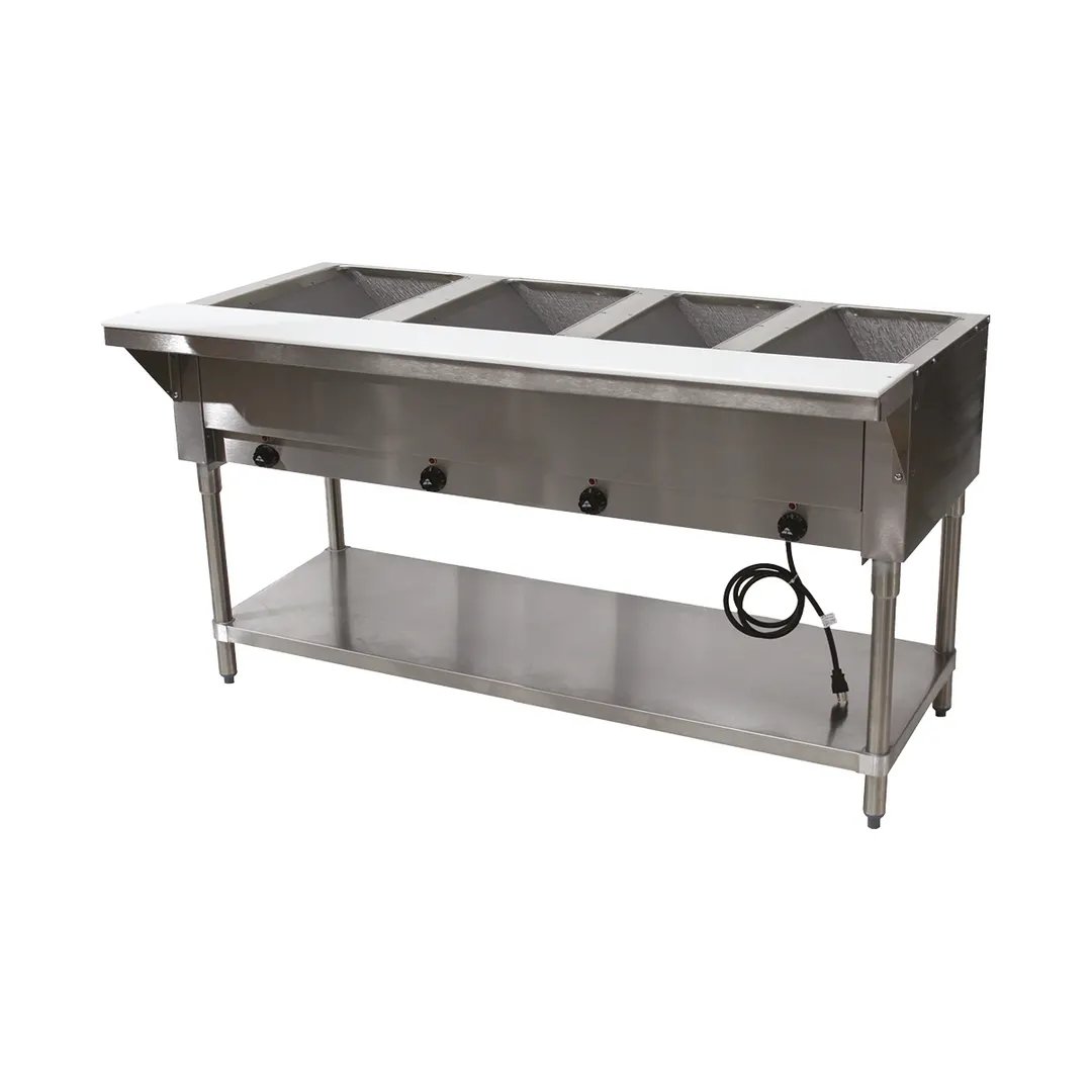 Advance Tabco HF-4E-120 62" Electric Hot Food Table, (4) Open Wells 