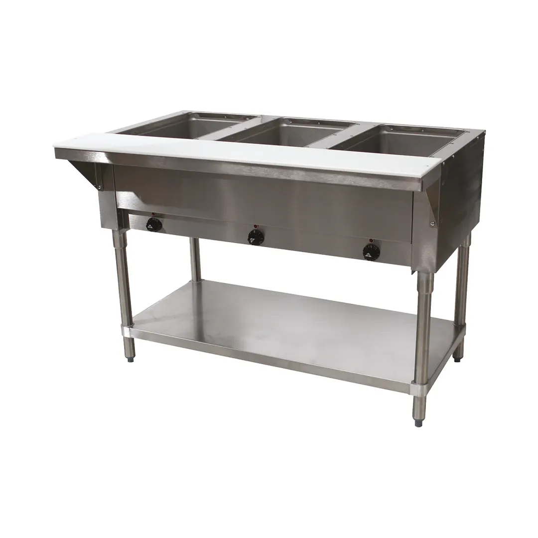 Advance Tabco SW-3E-240 47" Electric Hot Food Table, (3) Sealed Wells 