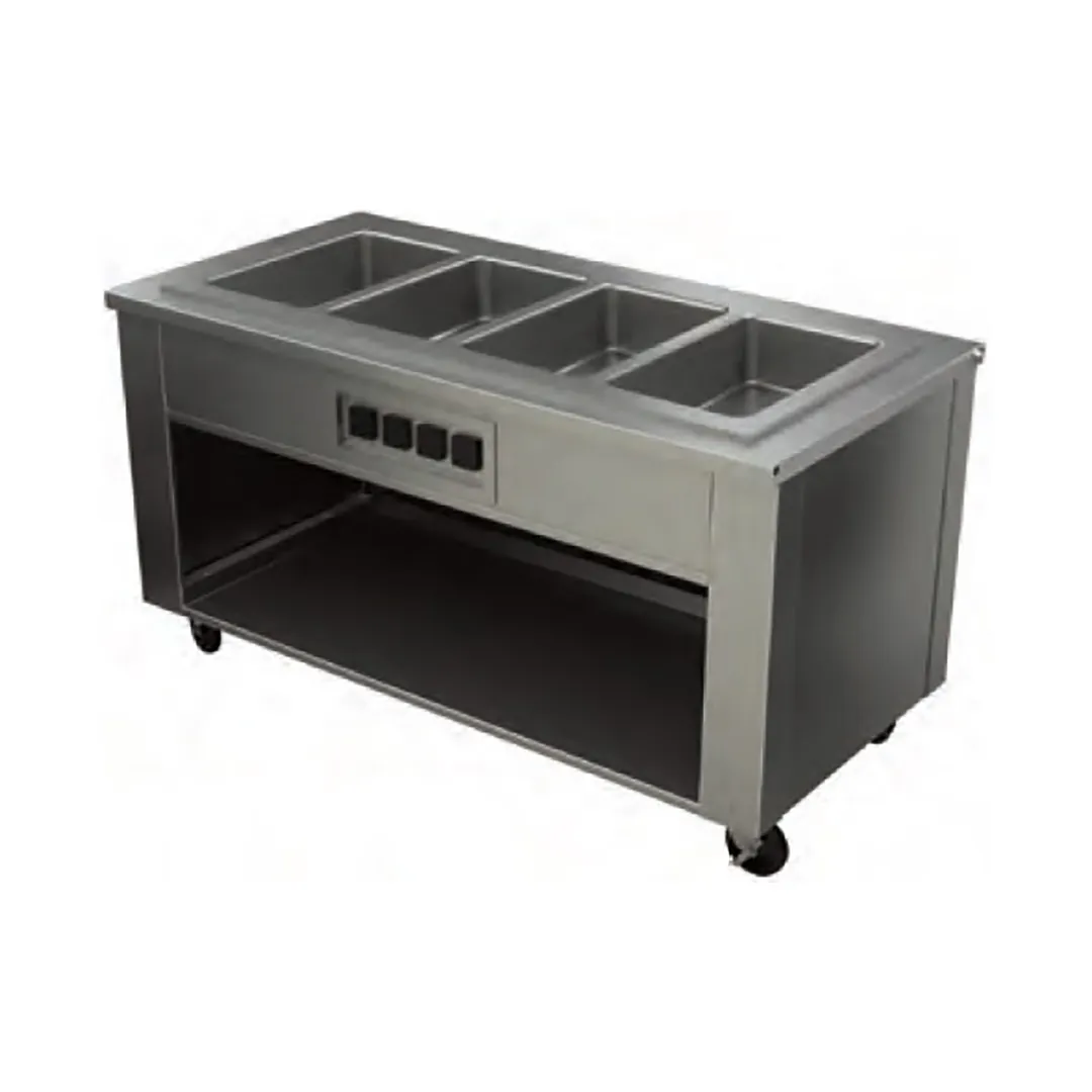 Alluserv AHF4 66" Evolution Series Electric Hot Food Counter, (4) Wells