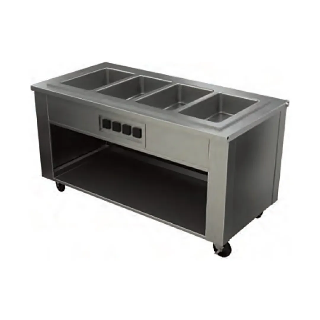 Alluserv AHF5 80" Evolution Series Electric Hot Food Counter, (5) Wells