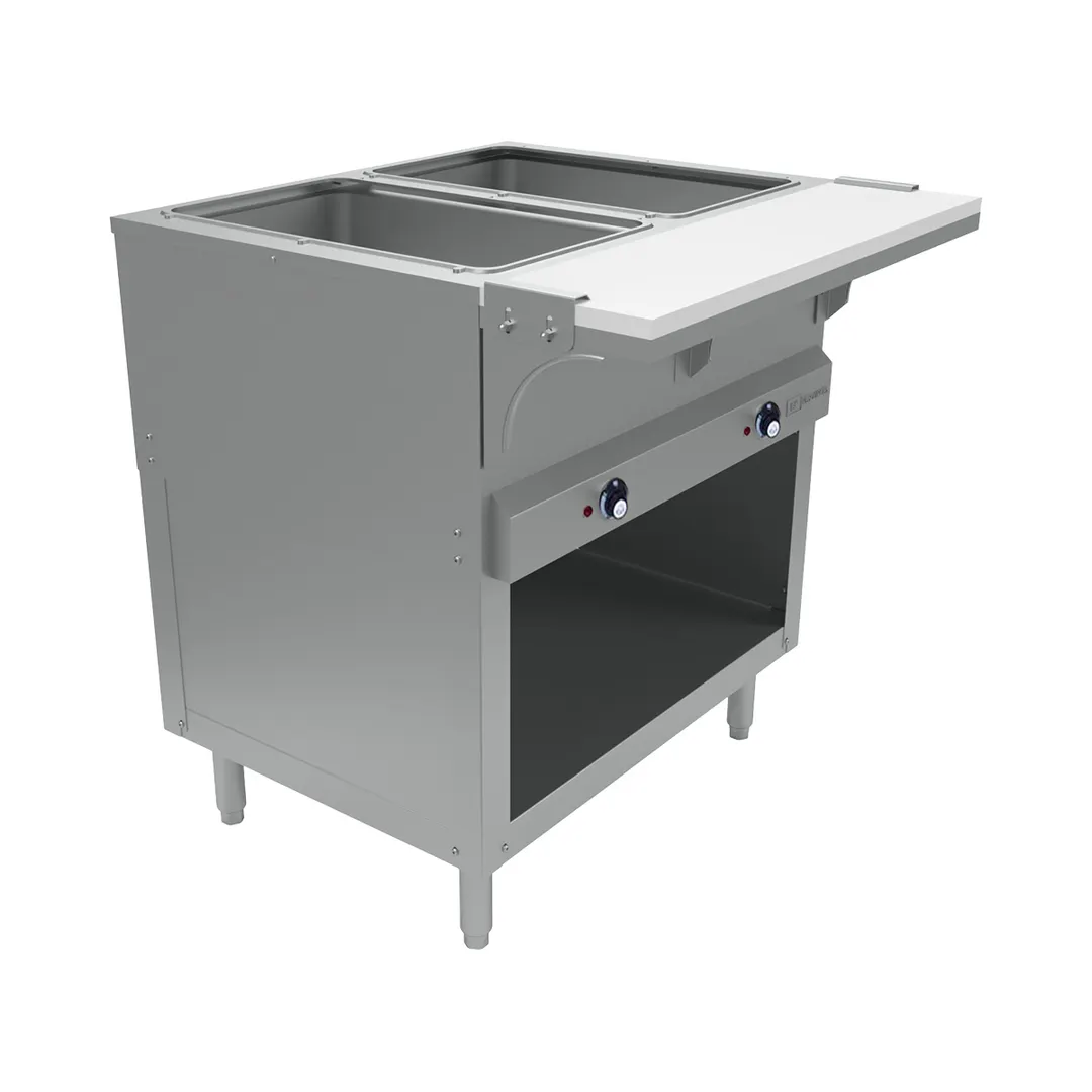 BK Resources STESW-2-120-EN 30" Electric Steam Table, (2) Pan Sealed Wells