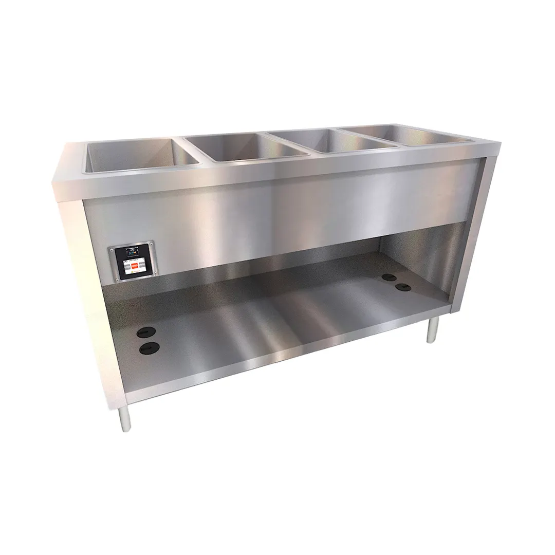 Duke E304-WW-25PG 60" Aeroserv™ Ganged Waterless Well Hot Food Unit
