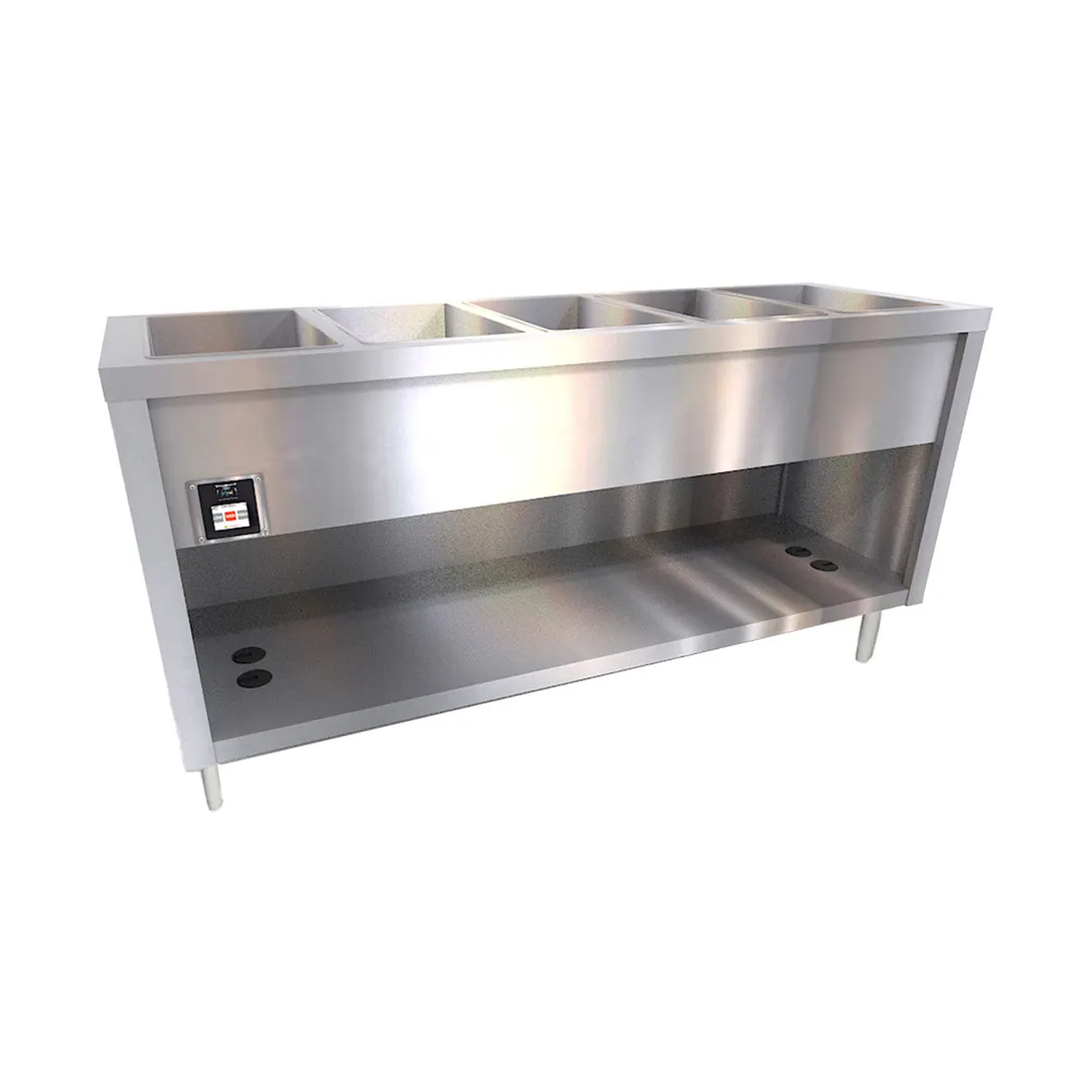 Duke E305-WW-25SS 74" Aeroserv™ Ganged Waterless Well Hot Food Unit
