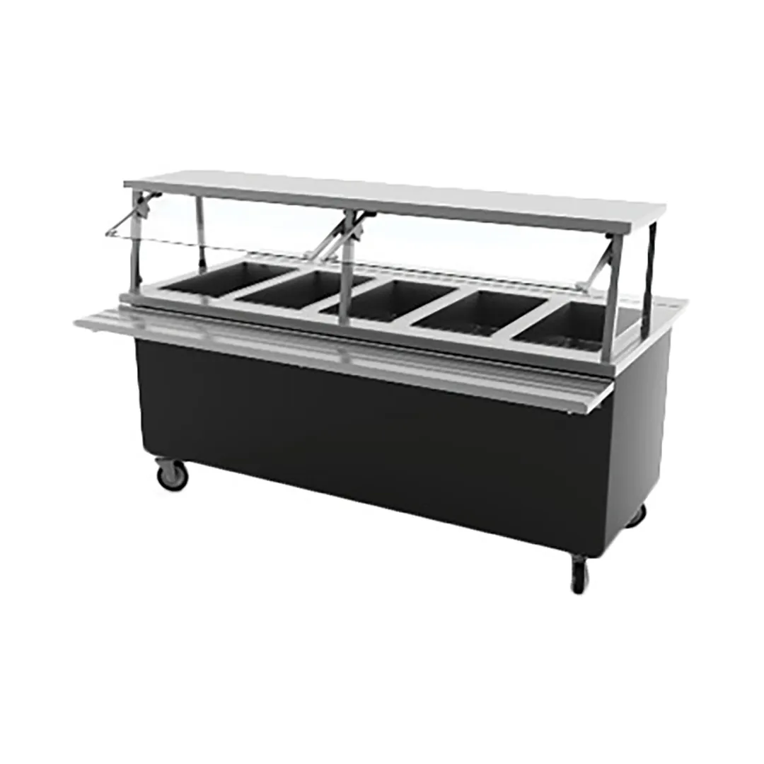 LTI SPC-TW-D/DW-20-05-84 84" Specline Hot Food Serving Counter, (5) Hot Wells