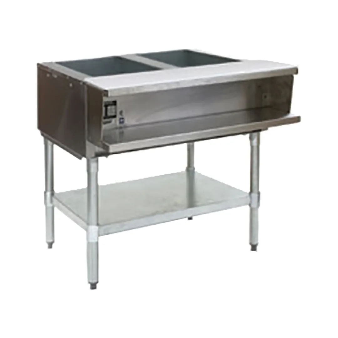 Eagle Group AWT2-LP-1X 33" Gas Hot Food Serving Counter, (2) Pan Capacity