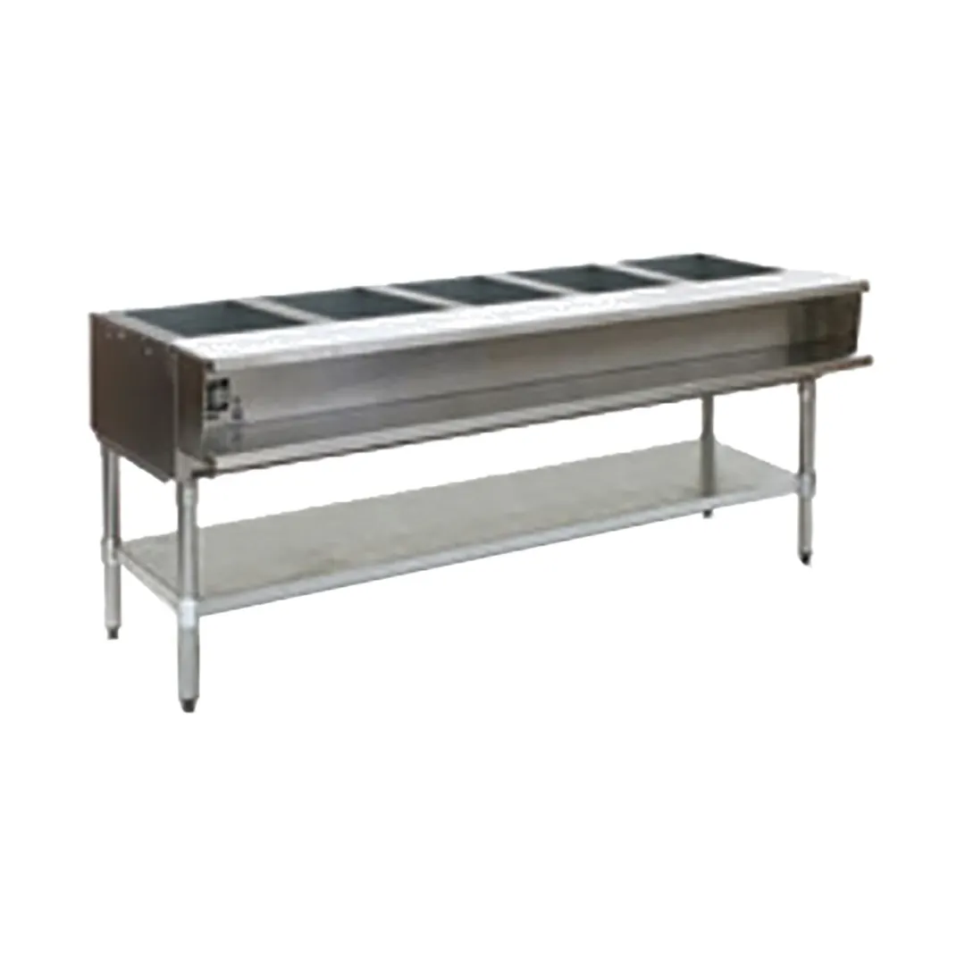 Eagle Group AWTP5-NG 79" Gas Hot Food Serving Counter, (5) Pan Capacity