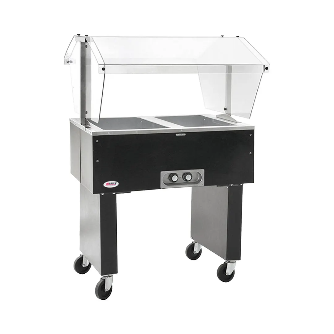 Eagle Group BPDHT2-120 33" Deluxe Service Mate, (2) Pan Capacity