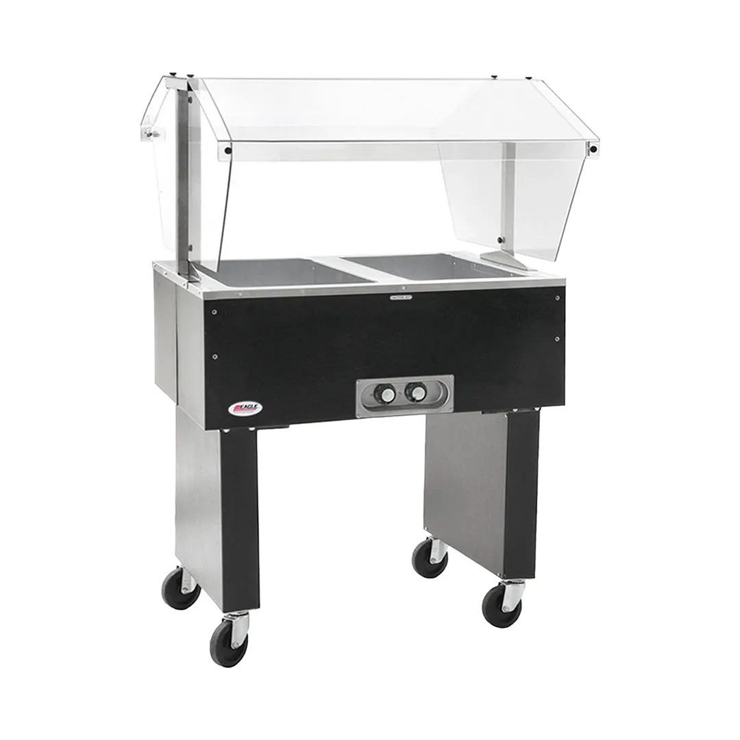Eagle Group BPDHT2-240 33" Deluxe Service Mate, (2) Pan Capacity