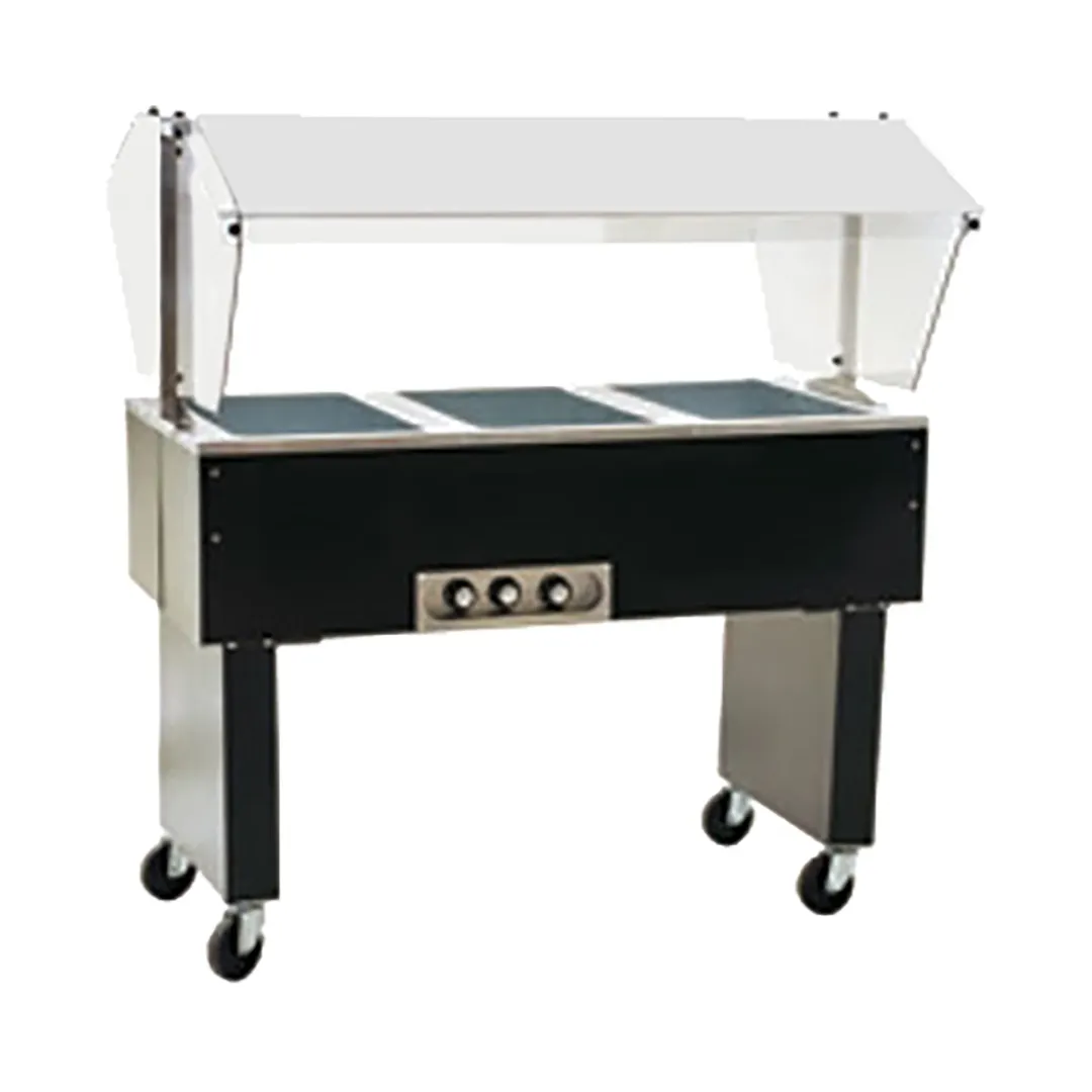 Eagle Group BPDHT3-240-3 48" Deluxe Service Mate, (3) Pan Capacity