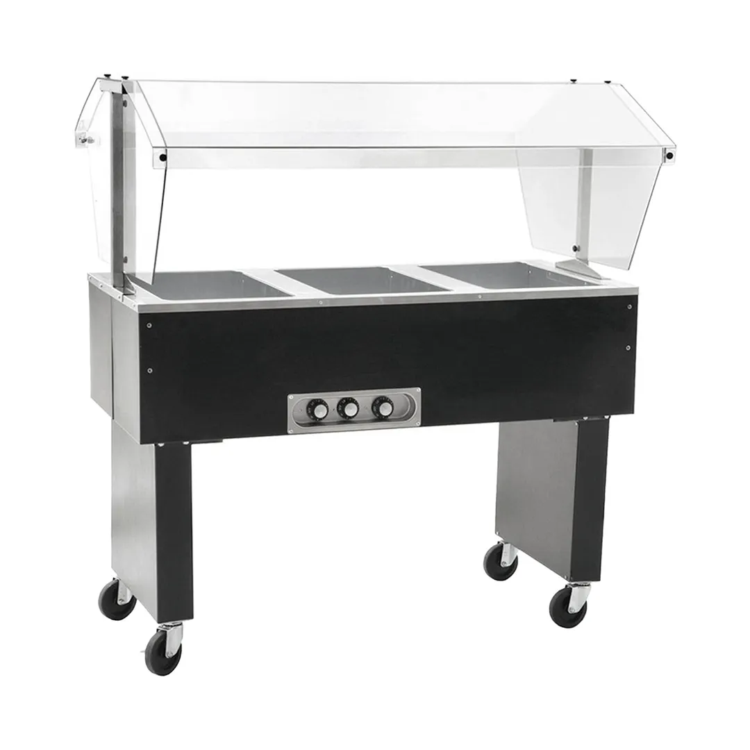 Eagle Group BPDHT3-240 48" Deluxe Service Mate, (3) Pan Capacity