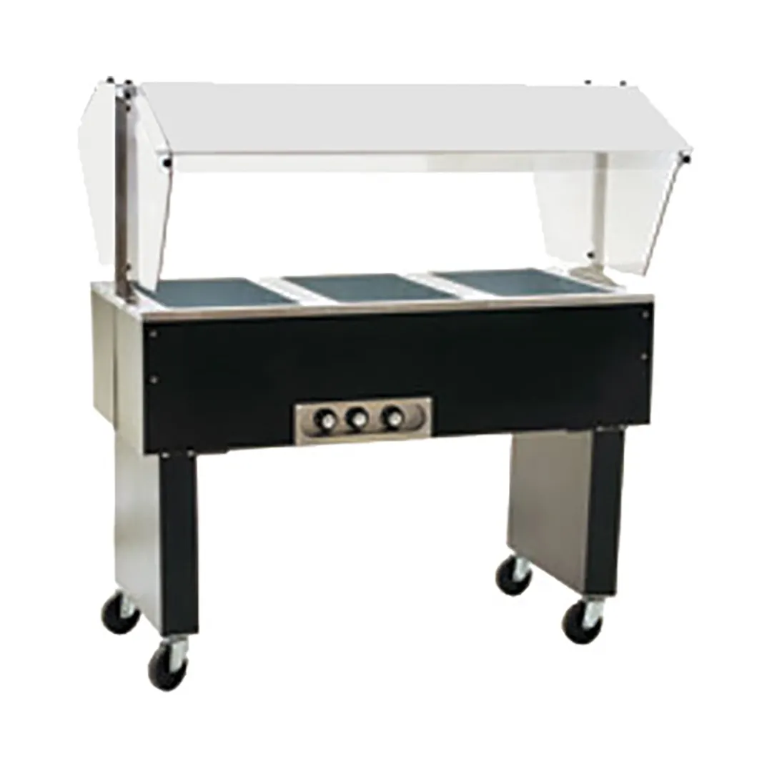 Eagle Group BPDHT4-120-3VP 63" Deluxe Service Mate,  (4) Pan Capacity