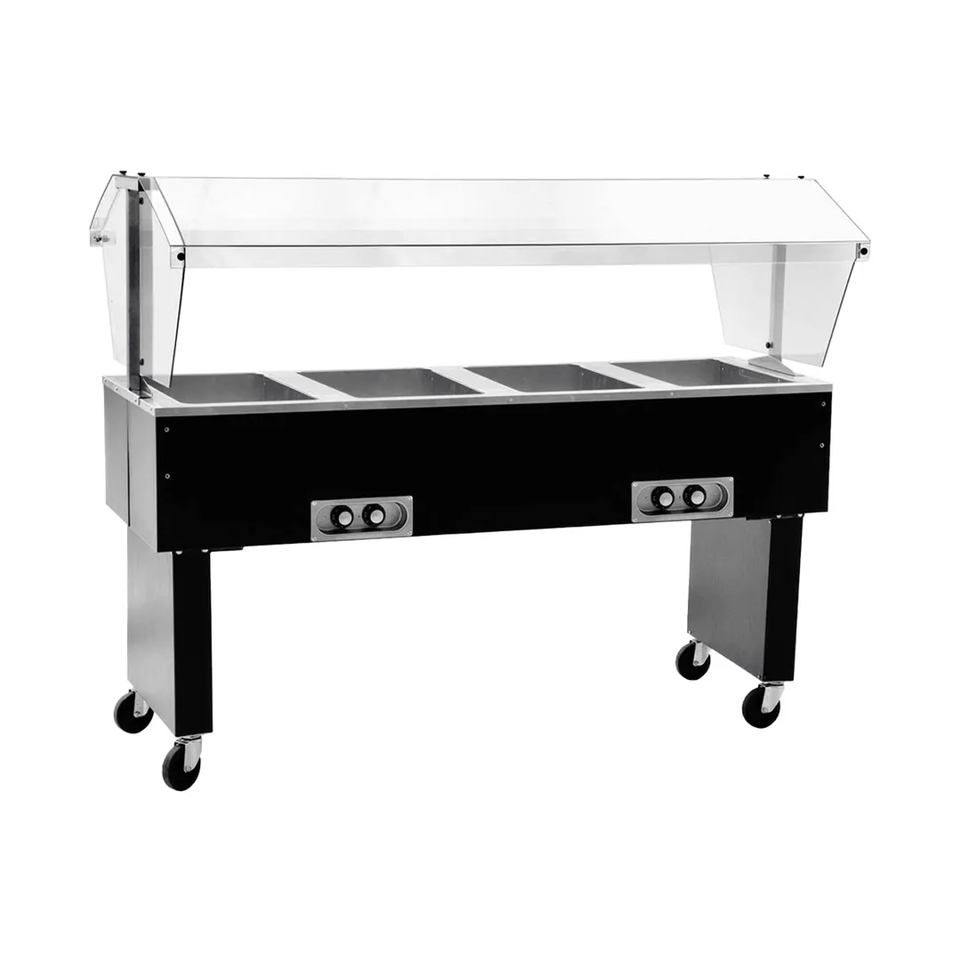 Eagle Group BPDHT4-120 63" Deluxe Service Mate, (4) Pan Capacity
