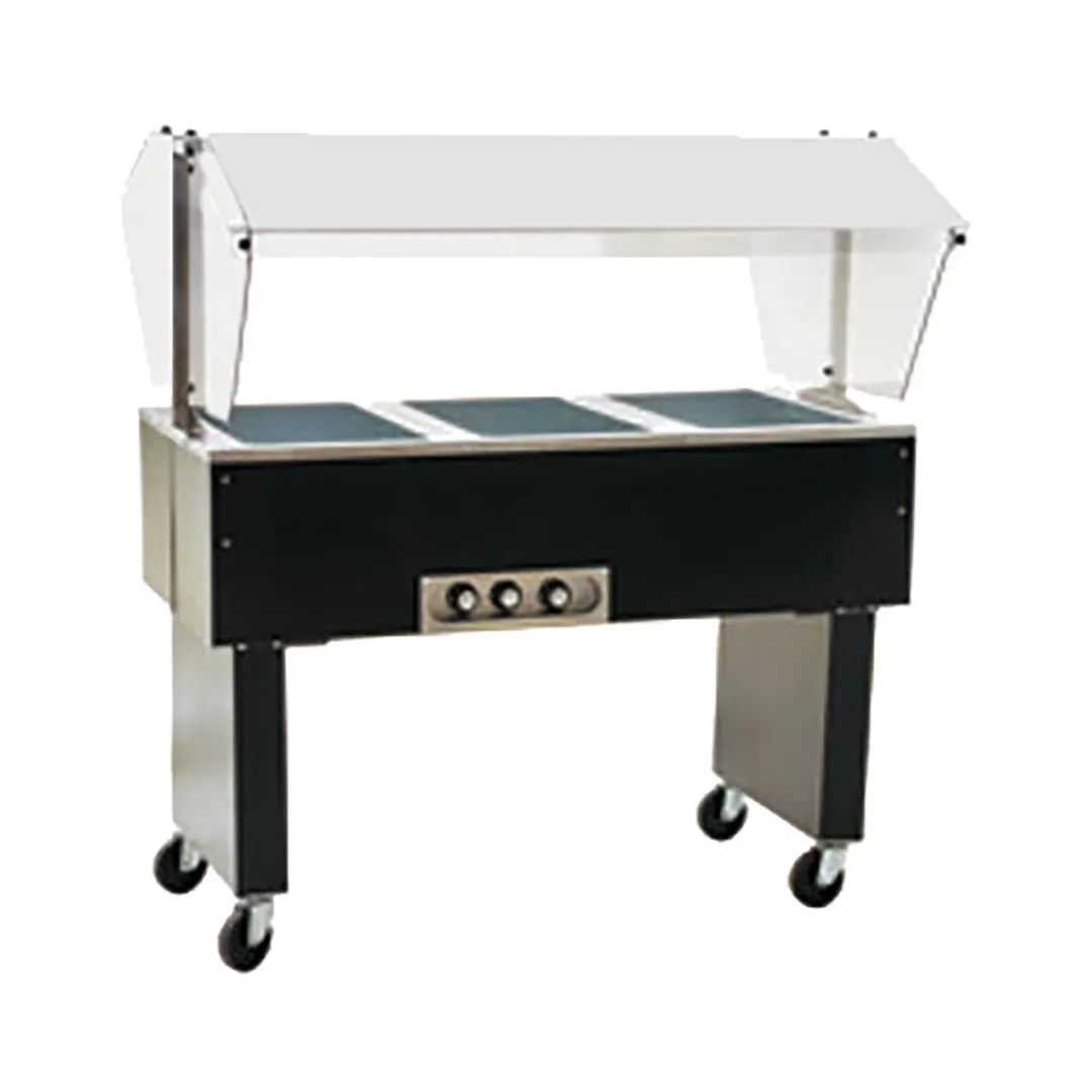 Eagle Group BPDHT4-240-3VP 63" Deluxe Service Mate, (4) Pan Capacity