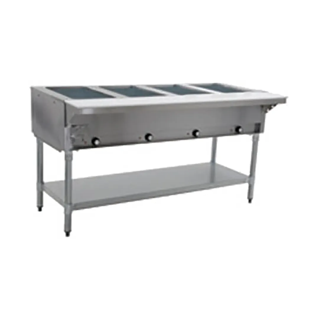 Eagle Group HT4-LP 63" Gas Hot Food Serving Counter, (4) Pan Capacity