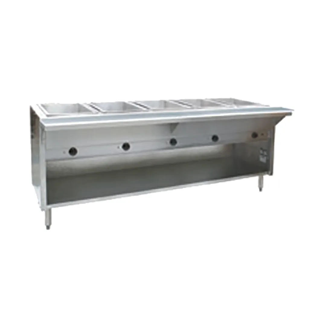 Eagle Group HT6CB-NG 94" Gas Hot Food Serving Counter, (6) Pan Capacity