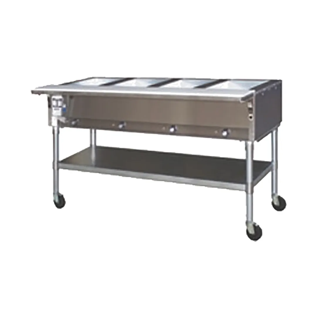 Eagle Group PDHT4-240 66" Portable Hot Food Table, (4) Pan Capacity