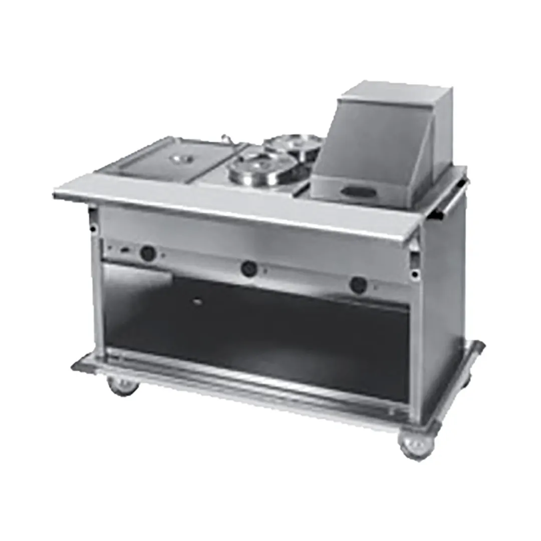 Eagle Group PHT3OB-208 50" Spec-Master® Portable Hot Food Table, (3) Pan Capacity