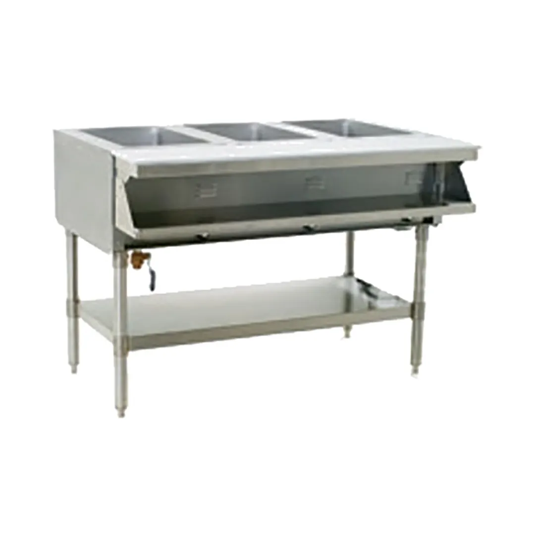 Eagle Group SHT3-120 48" Sealed Well Hot Food Table, (3) Pan Capacity