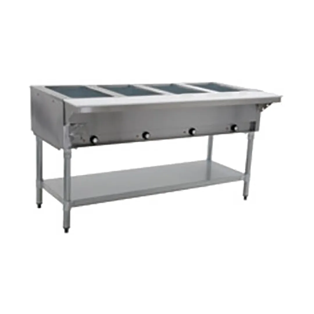 Eagle Group SHT4-LP 63" Gas Hot Food Serving Counter, (4) Pan Capacity