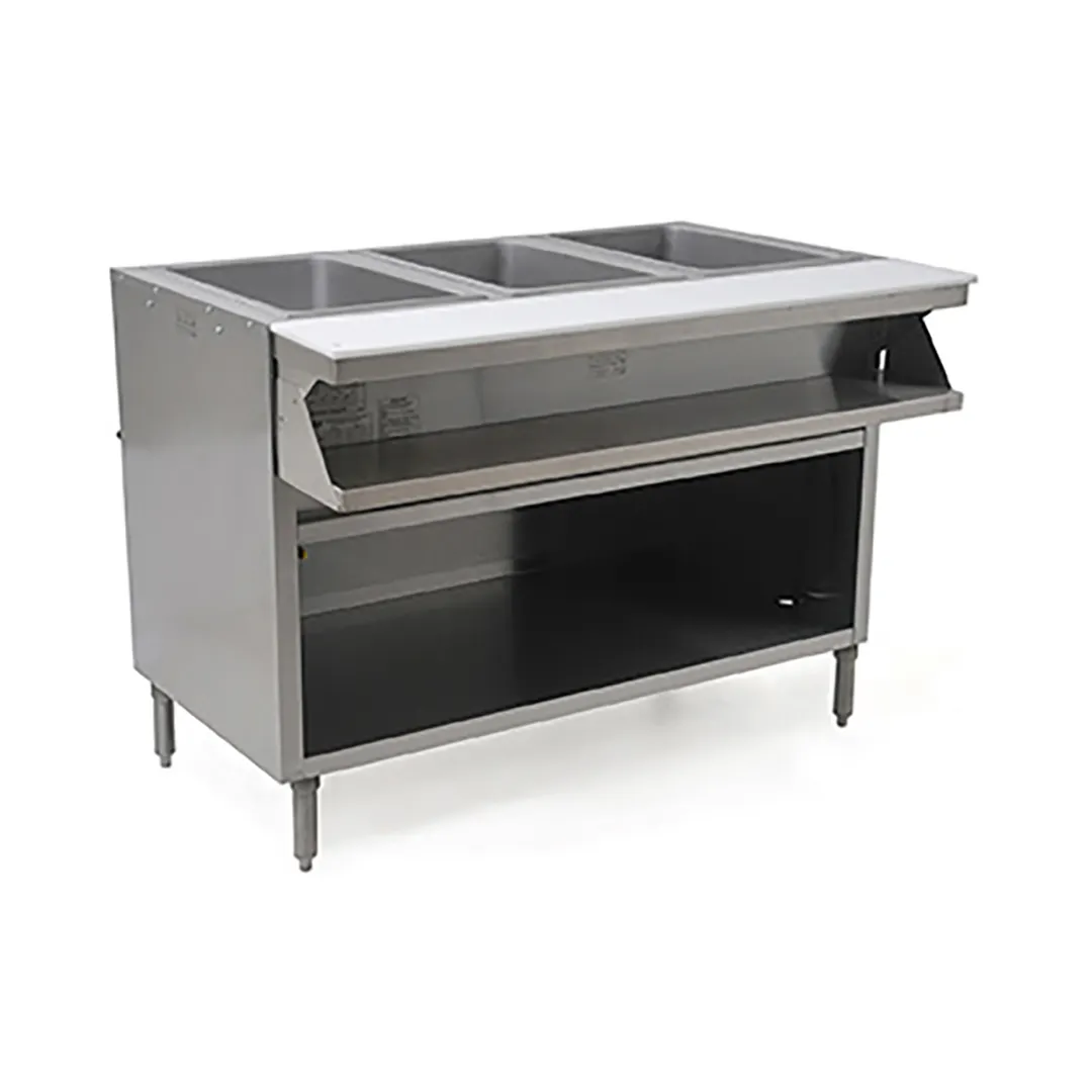 Eagle Group SHT4OB-120 63" Spec-Master® Sealed Well Hot Food Table, (4) Pan Capacity