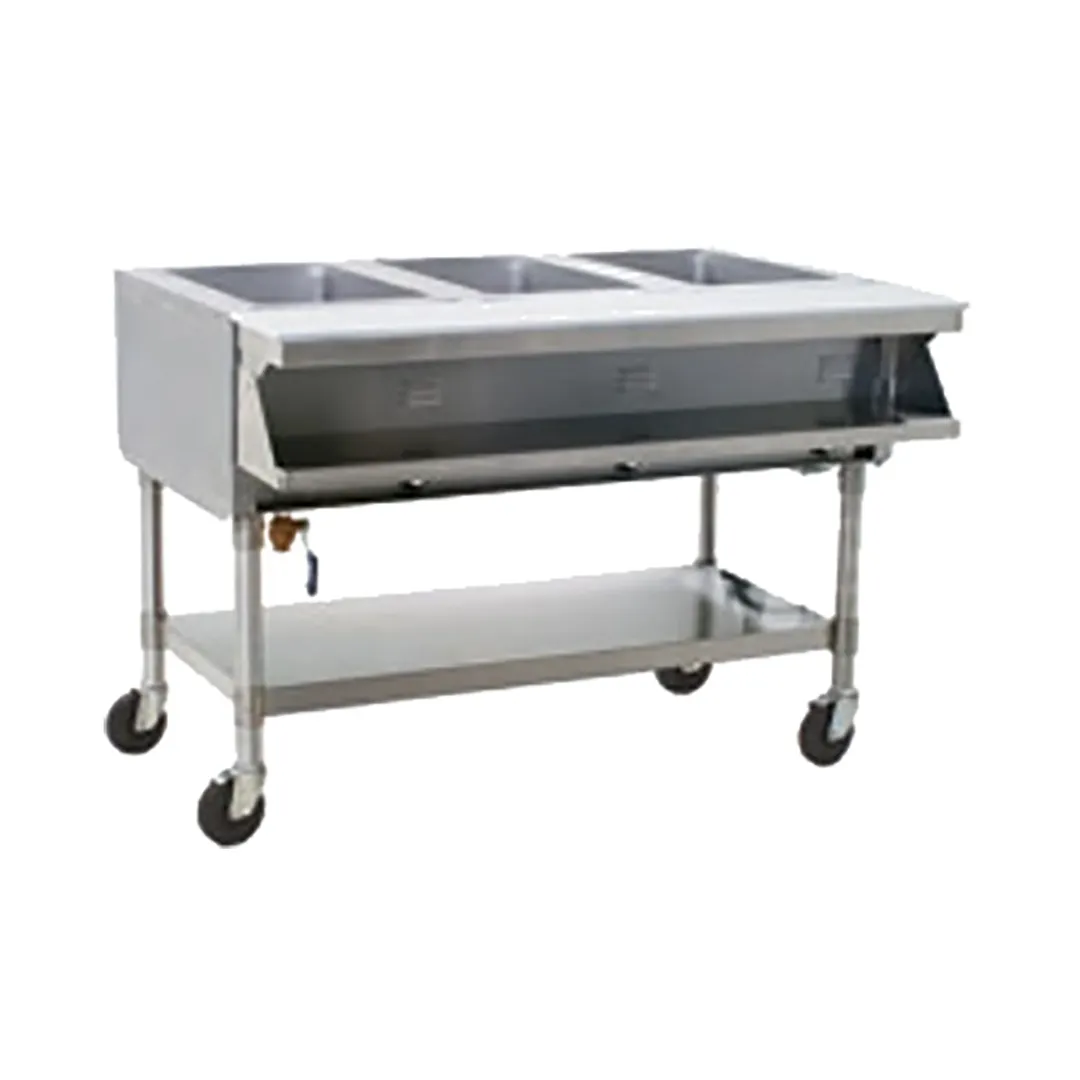 Eagle Group SPHT3-240-3 50" Portable Sealed Well Hot Food Table, (3) Pan Capacity