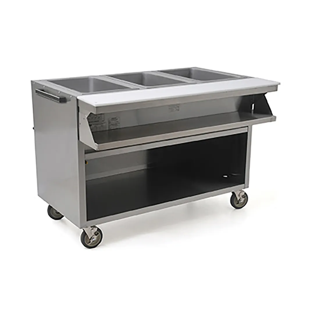 Eagle Group SPHT3OB-120 48" Spec-Master® Sealed Well Hot Food Table, (3) Pan Capacity